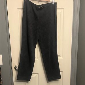 J. Jill Charcoal Gray Trousers